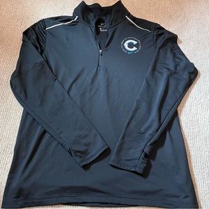 4/$20 Nike Chicago Marathon Dri-fit Running Black Large Quarter Zip